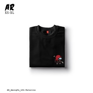 AR Store Among Us x League of Legends Katarina Customized Shirt Unisex Tshirt for Men and Women_01