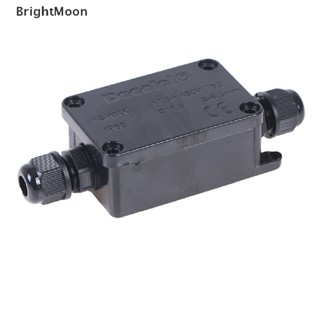 Brightmoon กล่องเชื่อมต่อสายเคเบิล กันน้ํา IP66 2 ทาง พร้อมขั้วต่อ 450V