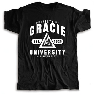 ฤดูร้อน Vintage T เสื้อสำหรับชาย Novas Artes Marciais Bjj บราซิล Jiu Jitsu Gracie Universidade เสื้อยืดลำลองS-5XL