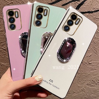 Ready Stock Phone Case Infinix Zero 5G 2023 เคส Little Red Book Hot Selling Multicolor Soft Back Cover with Luxury Rhinestone Mirror Holder เคสโทรศัพท