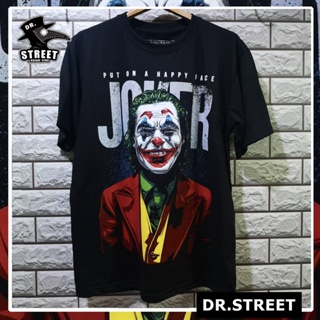Dr.street เสื้อยืด Joker เสื้อโจ๊กเกอร์ เนื้อผ้า cotton 100% BlackTimber_03