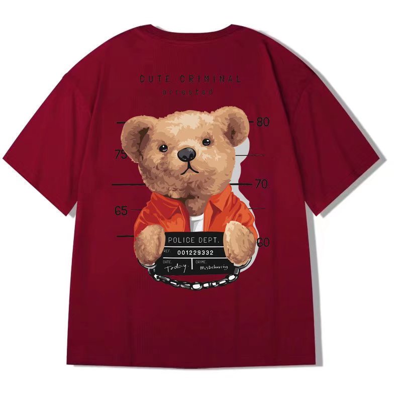 korea-super-big-t-shirt-summer-mens-short-sleeve-t-shirt-unisex-super-big-shirt-error-occurred-teddy-bear-print-t-07