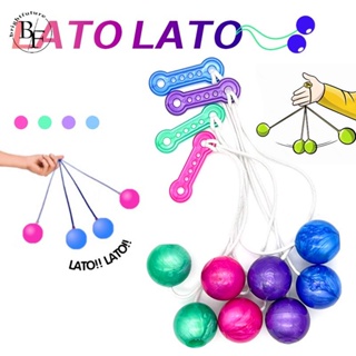 Lato LATO LATO ของเล่นลูกบอล TEK TEK TOK TOK ETEK Old School LATTO LATTO Pro-clackers สําหรับเด็ก