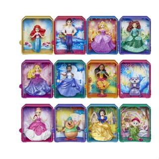 Disney Princess ฟิกเกอร์ Treasure Hunt in a blind box-Hasbro ของเล่นสําหรับเด็ก