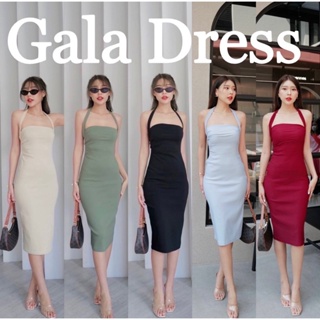 Gala dress สาวผู้ดีต้องมี เดรสทรงสวย ออกงาน กินข้าวกับผู้ ต้องมีไว้เลย ใส่สวยแพงจบทุกงานแน่นอน ราคาพิเศษสุดๆผ้าดีลินิน