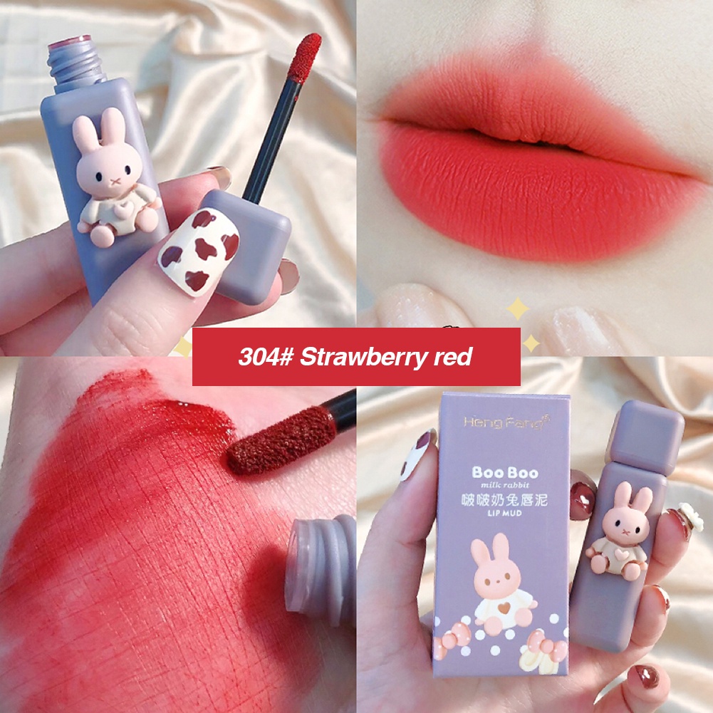 Bobo Milk Rabbit liptint ลิปโคลน ลิปกลอส เนื้อแมตต์ นุ่ม หมอก แว็กซี่ ...