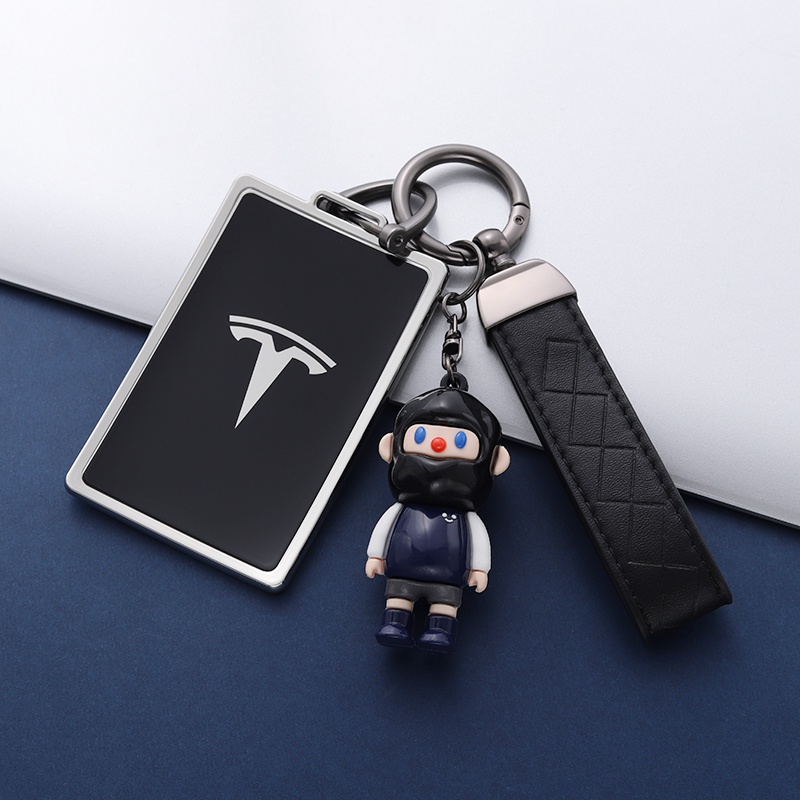 2023-tesla-model-3-เหมาะสำหรับ-tesla-ฝาครอบกุญแจการ์ดรุ่น-ya-model3-ดัดแปลง-modelx-รถ-y-กระเป๋าซิลิโคนเปลือกชุดการ์ดหั