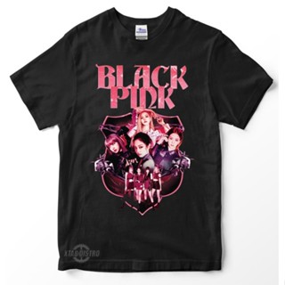  ใหม่เอี่ยมSummer new Black PINK T-Shirt Premium blackpink Tshirt how you like that T-Shirt oversize lalisa bts kore