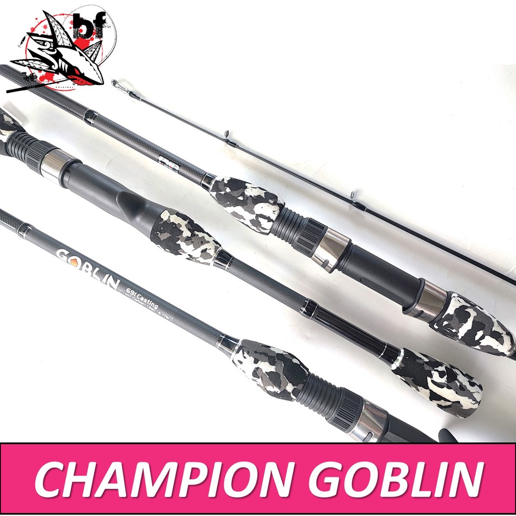 คันตีเหยื่อปลอม-champion-goblin-เวท8-17lb