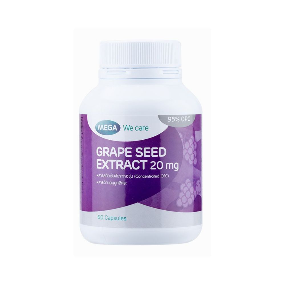 mega-grape-seed-extract-20mg-60-แคปซูล