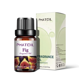 PHATOIL น้ำมันหอมระเหย กลิ่นผลไม้ 10 มล Fig Passion Fruit for Aromatherapy Home Fragrance Oil