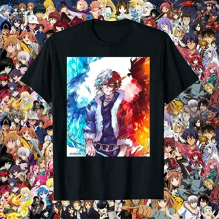 Todoroki Shoto X Hawks Fusion, My Hero Academia, Classic T-Shirt Unisex Tee_04
