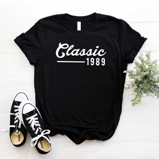 Classic 1989 30th Birthday Women Tshirt Cotton Casual Funny T Shirt Gift for Lady Yong Girl Top Tee_03
