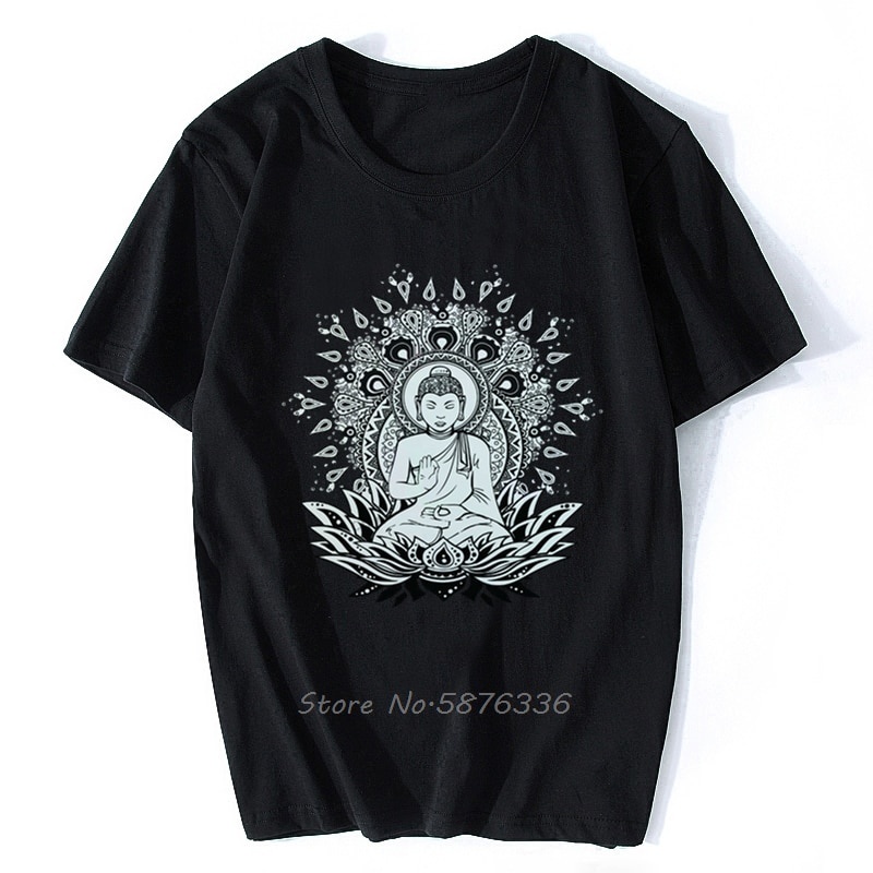 mens-line-om-aum-yoga-phra-buddha-chakra-india-meditation-hobo-boho-peace-t-shirt-2022-summer-new-tshirt-04