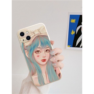 Sweet girl เคสไอโฟน 11 12 pro max X Xr Xs Max 8 Plus case Se 2020 เคส iPhone 8พลัส 13 14 pro max 7 Plus cover