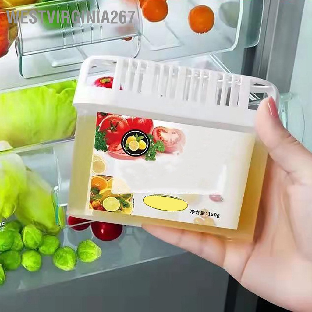 Westvirginia267 ตู้เย็น Deodorizer Box Odor Absorber Remover ตู้เย็น ...