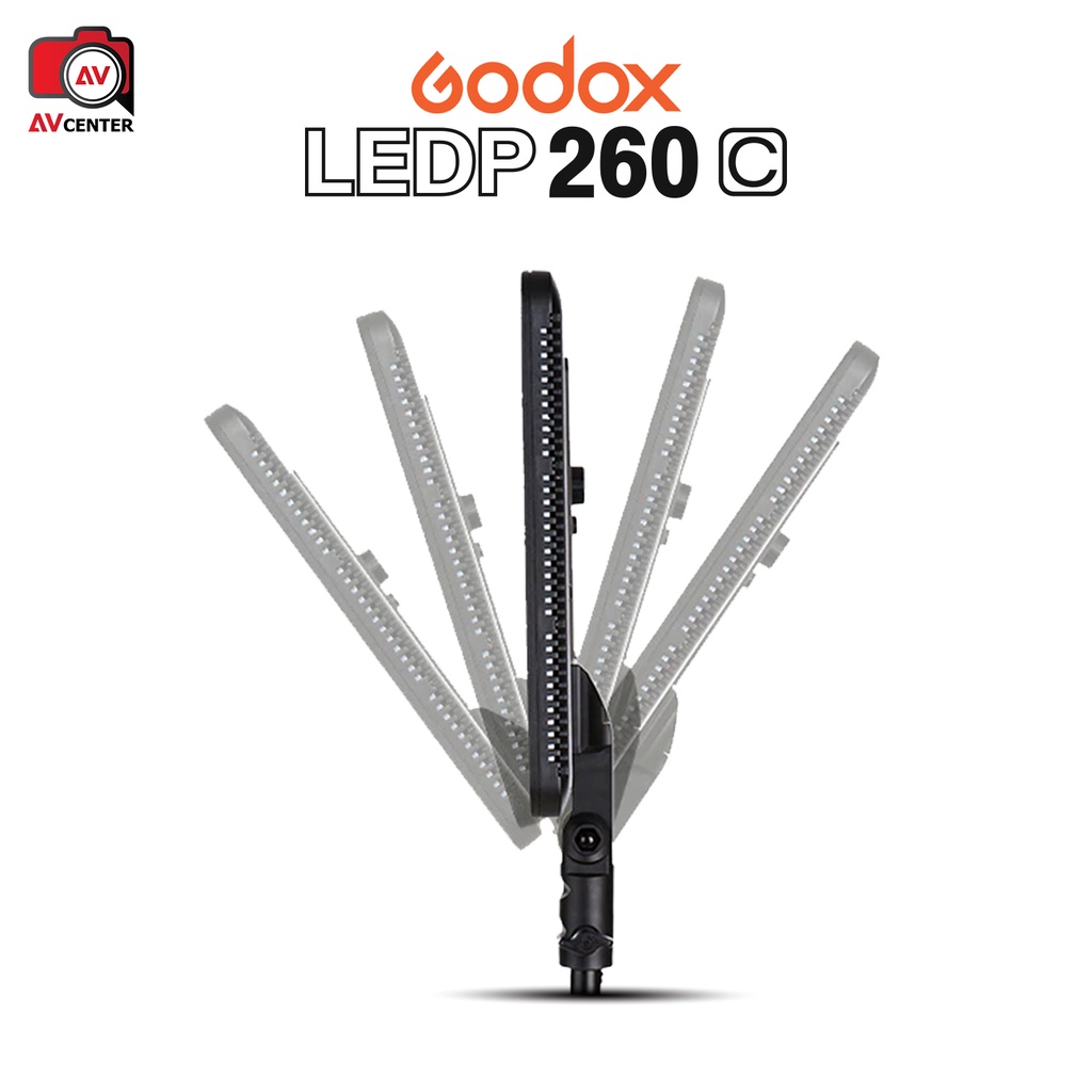 godox-ไฟ-led-p260c-ultra-slim-led-video-light-cri95-3300-5600k-รับประกัน-6-เดือน