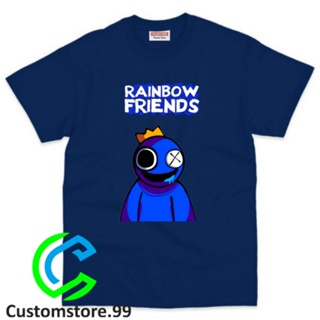 เสื้อยืด พิมพ์ลายเกม Rainbow FRIENDS ROBLOX พรีเมี่ยม สําหรับเด็ก_04