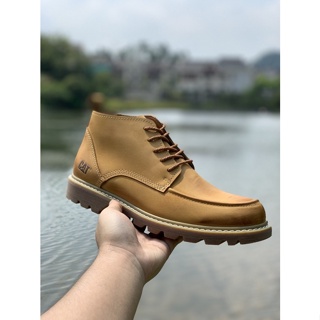 Original Caterpillar Men FOOTWEAR Work Genuine Leather Outdoor Casual Boot Shoes 2140A 928 165 5
