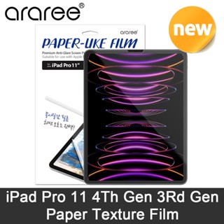 ARAREE iPad Pro 11 4th Gen 3Rd Gen Paper Texture Film Protect Detail Korea