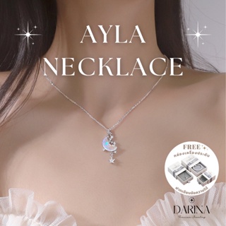 Ayla สร้อยคอ Darina Jewelry DRN0021 ✨พร้อมกล่องเครื่องประดับ เขียนการ์ดได้