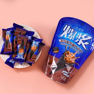 ภาพหน้าปกสินค้าเวเฟอร์ ไอติมกรอบ โอริโอ้ ช็อคโกแลต แบบซอง ไอติม แท่ง สอดไส้ Cookie ice cream Chocolate 68g ที่เกี่ยวข้อง