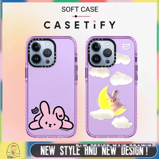 Casetify เคสโทรศัพท์มือถือ ลายกระต่าย สําหรับ iPhone 14 13 12 11 Pro MAX XR IX XS MAX