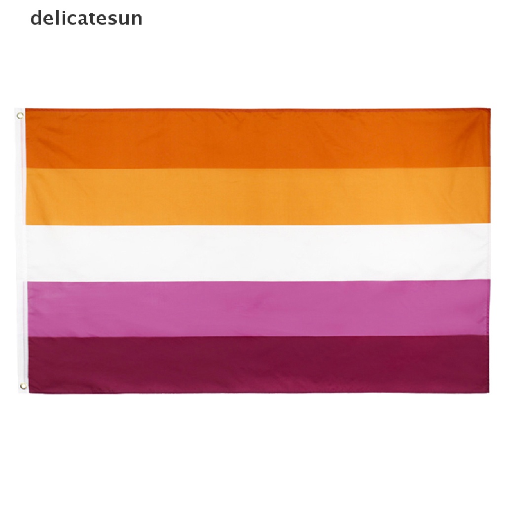 delicatesun-ธงแบนเนอร์-ลายพระอาทิตย์ตก-เลสเบี้ยน-90x150-ซม-1-ชิ้น