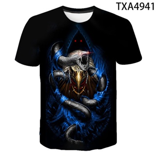 3D Printed T Shirts Snake Men Short Sleeve tshirts New Fashion Woman Funny Children Hip Hop Tops Summer Boy Girl Ki_01