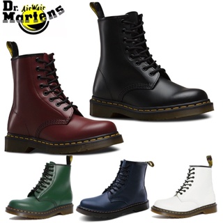 DR.MARTENS รองเท้าบูทมาร์ติน หนังวัวแท้ ข้อสูง สไตล์อังกฤษ คลาสสิก สําหรับผู้ชาย และผู้หญิง J4MR