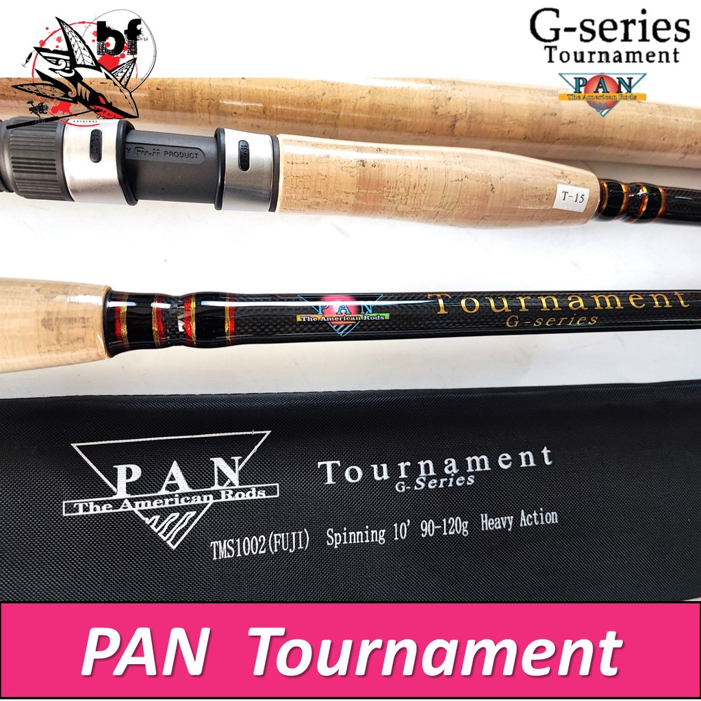 คันสปิน-10-ฟุต-pan-tournament-g-series10-ฟุต-2-ท่อน-ไกด์ฟูจิ-ด้ามก๊อก