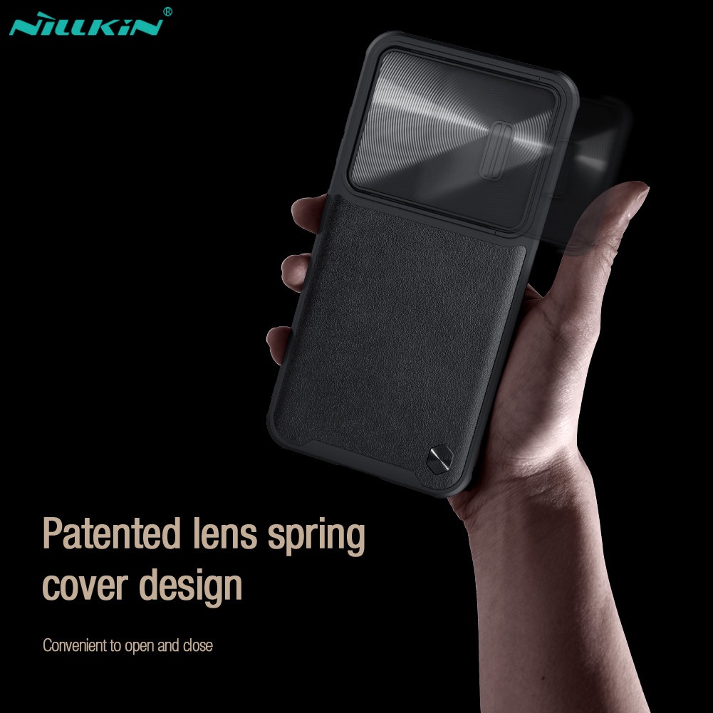 nillkin-เคสโทรศัพท์หนัง-tpu-กันกระแทก-ป้องกันเลนส์กล้อง-สีดํา-สําหรับ-samsung-galaxy-s23-s23-plus