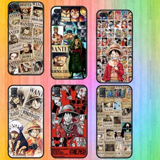 เคสโทรศัพท์มือถือแบบนิ่ม ลายวันพีซ D สีดํา สําหรับ Realme Q3 Q3i 5G V13 V11 V11S 9i 9 Pro 5G 9 Pro Plus 5G