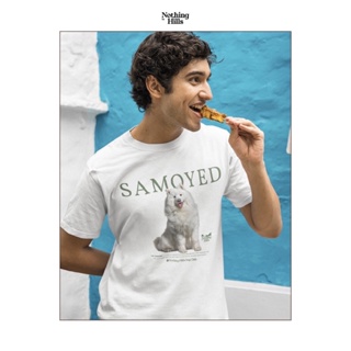 เสื้อยืดลาย SAMOYED (ซามอยด์) Classic Cotton Unisex by 【Nothing Hills】_02