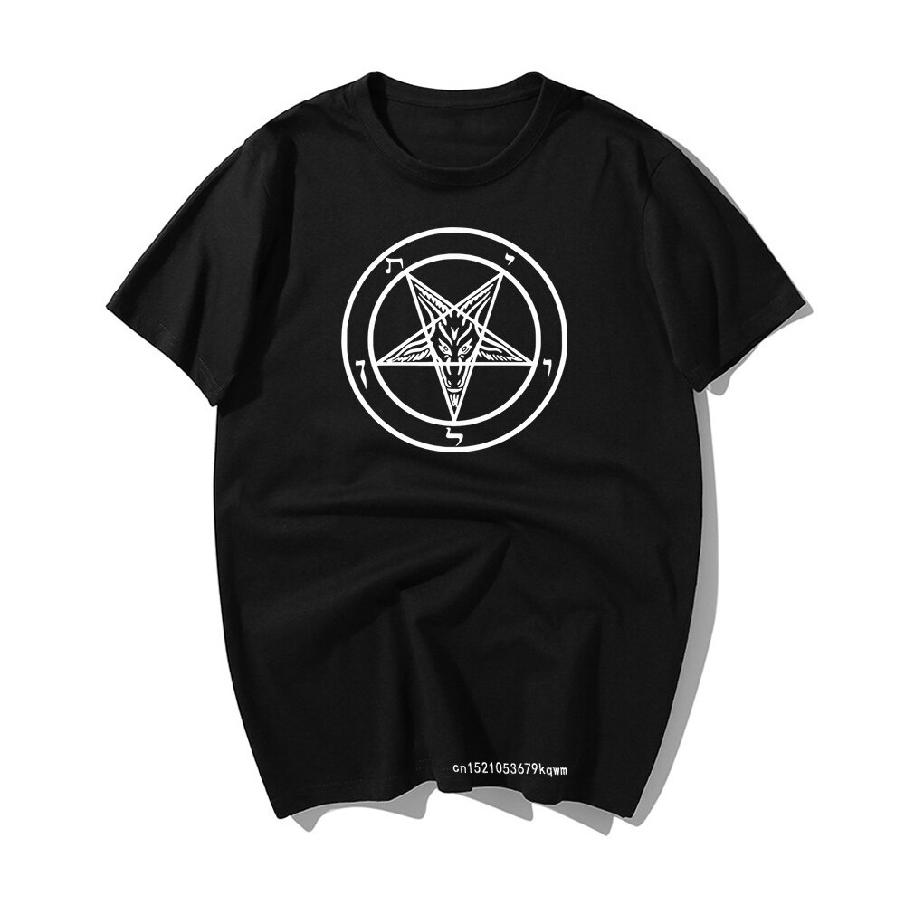 เสื้อยืด-พิมพ์ลายดาวห้าแฉก-gothic-occult-satan-สีขาว-สําหรับผู้ชายs-5xl-01