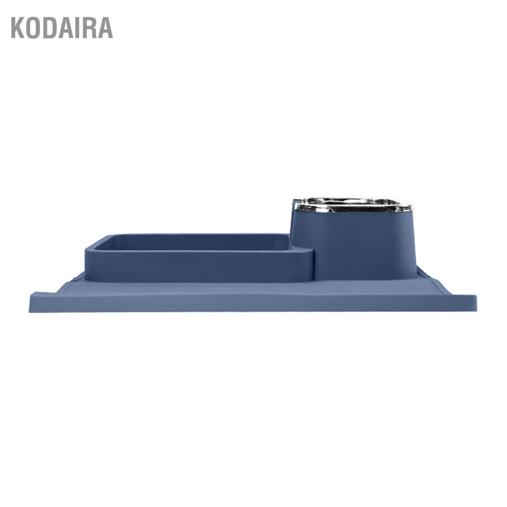 kodaira-ที่เท้าแขนโซฟาที่วางแก้วถาดซิลิโคนมัลติฟังก์ชั่นเก็บเข้าลิ้นชักเก็บเข้าลิ้นชักเครื่องใช้ในบ้าน