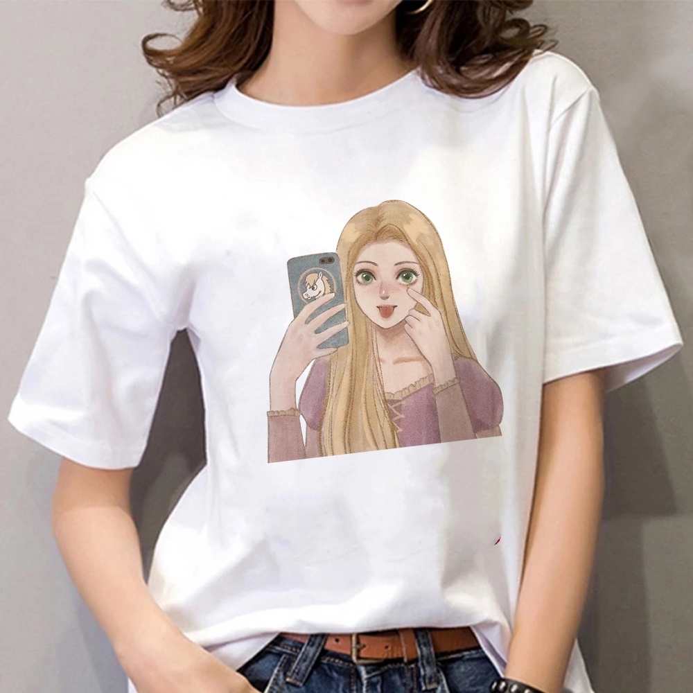 snow-white-princess-selfie-print-girls-t-shirt-white-harajuku-girl-fashion-street-clothes-disney-01