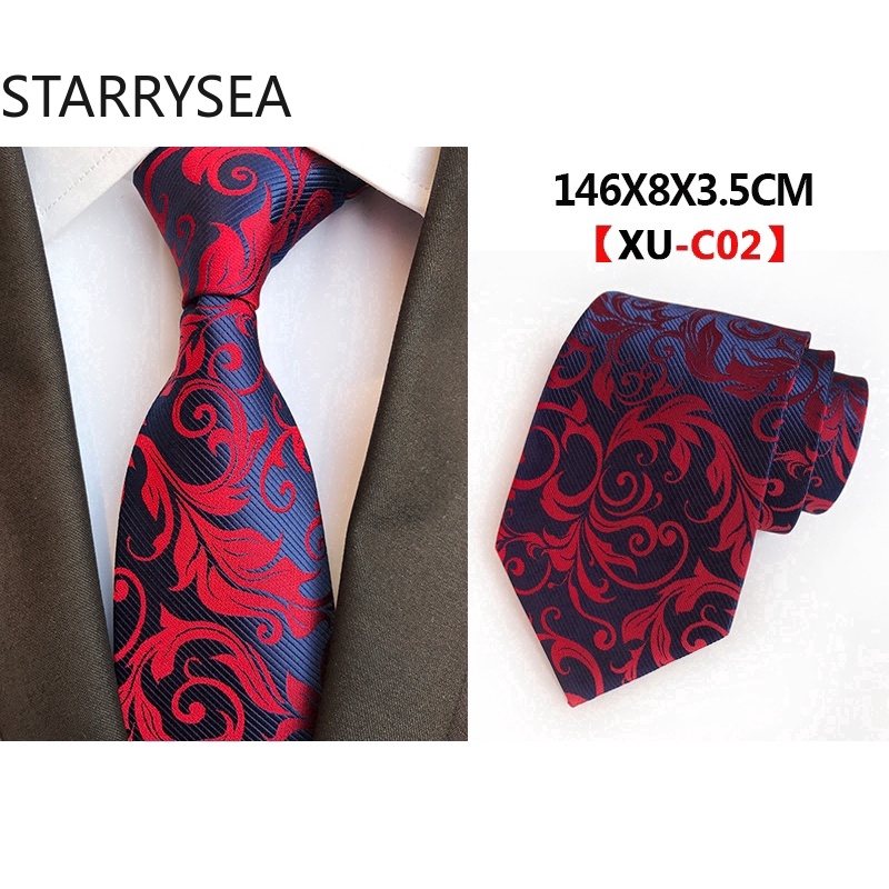 8cm-silk-jacquard-woven-gray-black-rose-blue-phoenix-tail-floral-ties-neckties-mens-fashion-luxury-tie