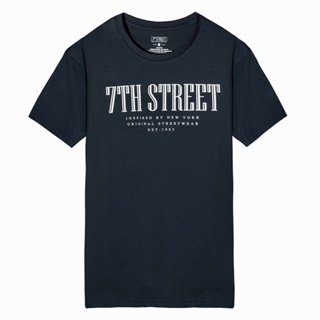 🔥 7th Street (Basic) เสื้อยืด รุ่น MST006 สีกรมท่า 🔥