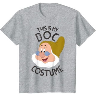 Disney Snow White This Is My Doc Costume Halloween T-Shirt Brand new round collar pure cotton short sleeves_01