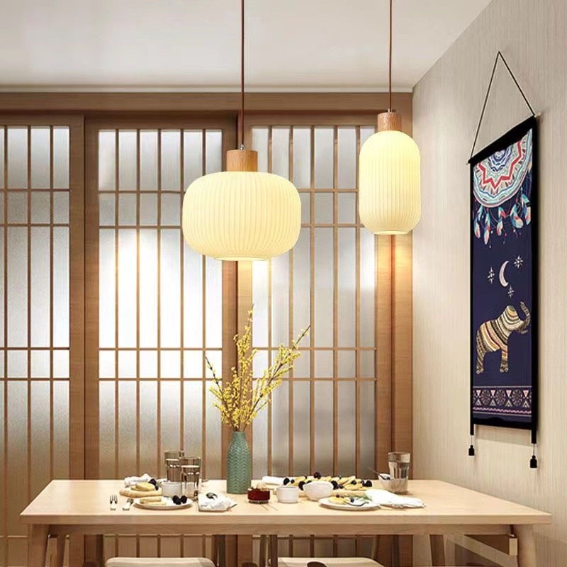 แก้วโคมไฟระย้า-สไตล์ญี่ปุ่นย้อนยุค-สําหรับตกแต่งห้องนอน-ห้องนั่งเล่น-โคมไฟโต๊ะอาหาร-โคมไฟคาเฟ่