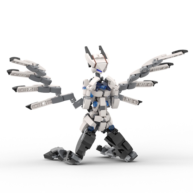 ชุดของเล่นตัวต่อหุ่นยนต์-หุ่นยนต์-angel-mech-bunny-girl-305-ชิ้น