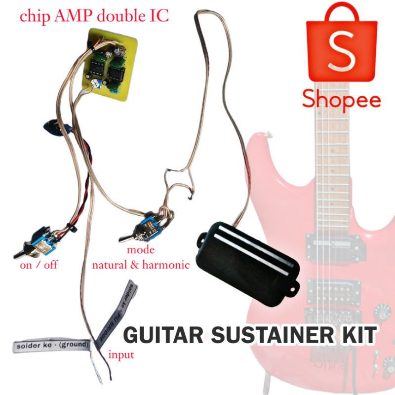 รถกระบะ ssustainer ชุดกีตาร์ tone sustain extender 2 โหมดธรรมชาติ ...