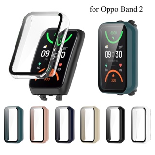 เคสนาฬิกาข้อมือ PC ป้องกัน 360 องศา สําหรับ Oppo Band2 Oppo Band 2