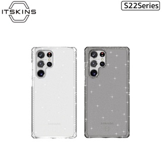 iTskins Hybrid Spark เคสกันกระแทกผ่านมาตราฐานMLTD810Gเกรดพรีเมี่ยม รองรับ Samsung Galaxy S22Ultra(ของแท้100%)