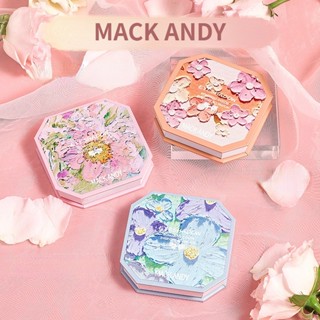 Mack ANDY พาเลตต์อายแชโดว์ เนื้อแมตต์ สีน้ําตาลส้ม