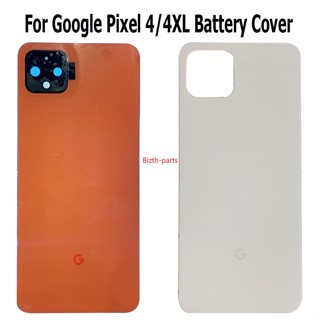 Gy- ฝาครอบแบตเตอรี่ด้านหลัง พร้อมเลนส์ และกาว แบบเปลี่ยน สําหรับ Google Pixel 4 XL Google Pixel 4