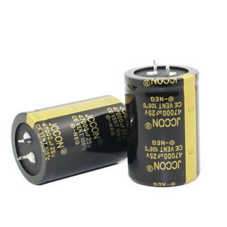 47000uf25v 35*50 25v 47000uf JCCON black gold audio amplifier welding machine inverter aluminum electrolytic capacitor
