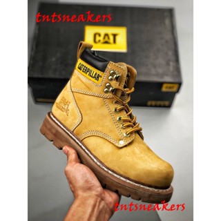 Original Caterpillar Men FOOTWEAR Work Genuine Leather Outdoor Casual Boot Shoes 2140A 827 200 Q1