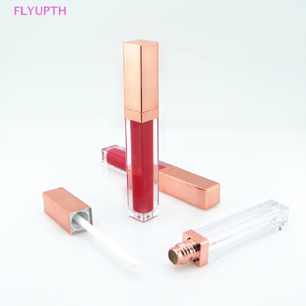 flyup-หลอดเปล่า-เติมได้-สีโรสโกลด์-ขนาด-5-มล-สําหรับใส่ลิปกลอส-เครื่องสําอาง-diy-th